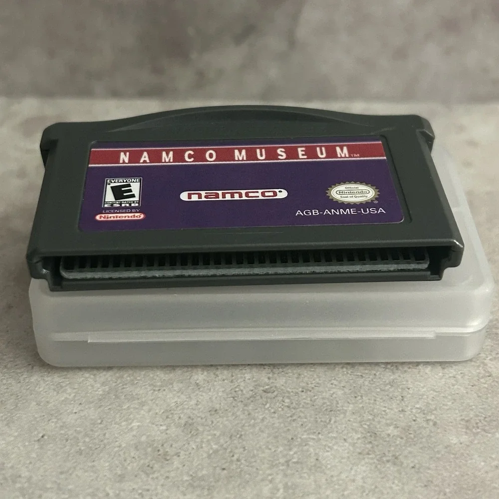 Namco Museum (Nintendo Game Boy Advance GBA, 2001) *TESTED* Includes Case